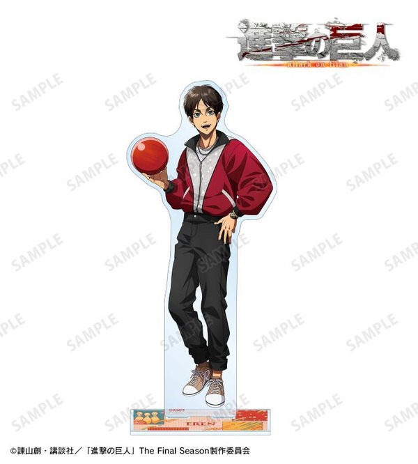 描き下ろし レトロ風ファッションver. 特大アクリルスタンド