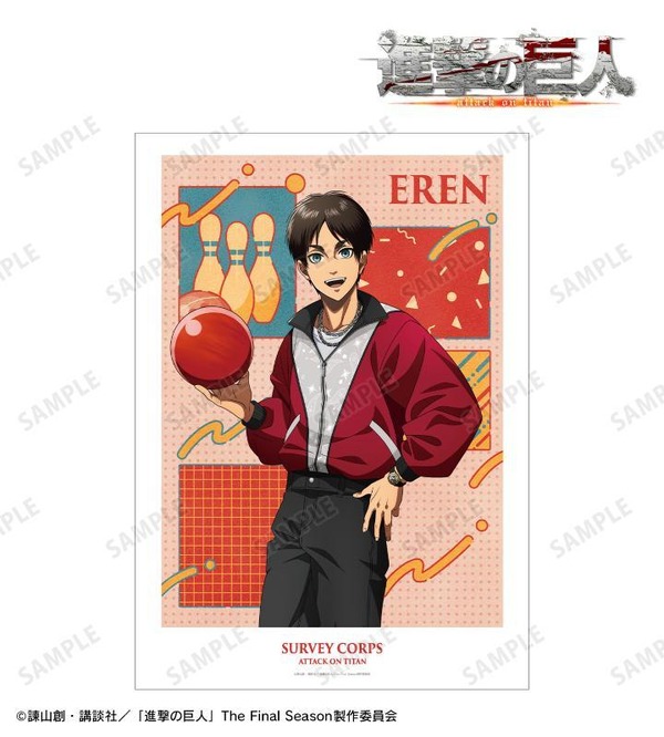 描き下ろし レトロ風ファッションver. A3マット加工ポスター