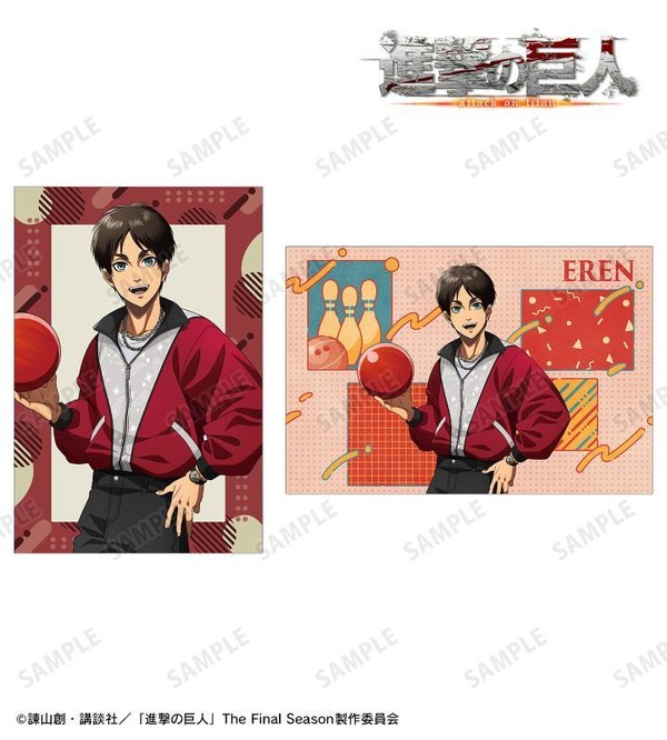 描き下ろし レトロ風ファッションver. ポストカード2枚セット