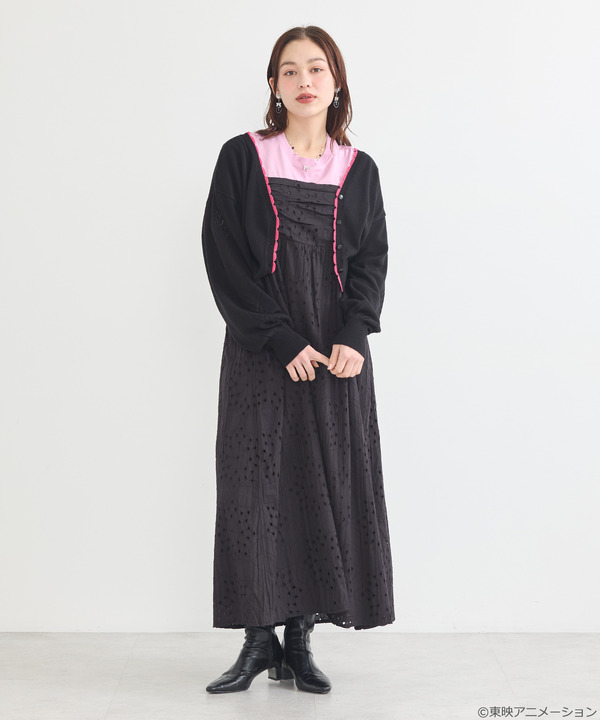 『ふたりはプリキュア』× earth music＆ecology Japan Label「ふたりはプリキュア ニットカーディガン」（C）東映アニメーション