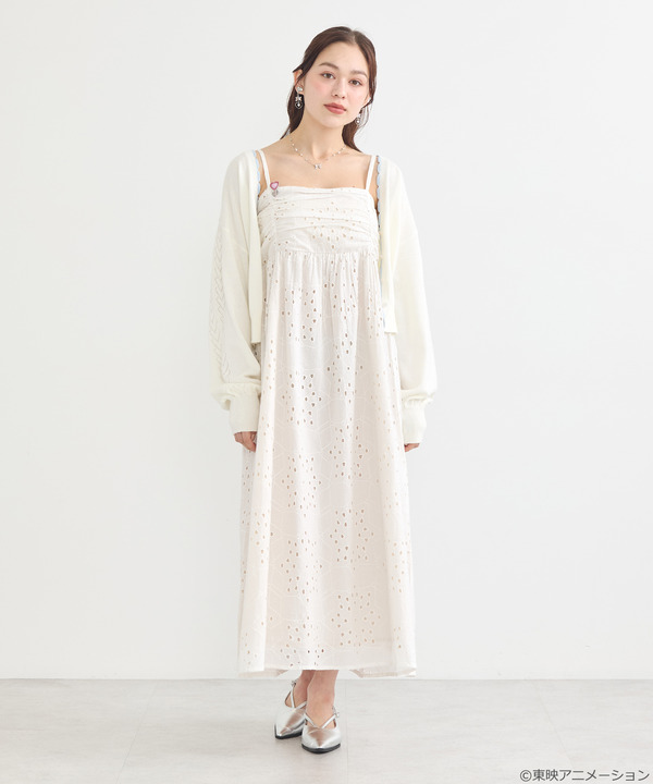 『ふたりはプリキュア』× earth music＆ecology Japan Label「ふたりはプリキュア ニットカーディガン」（C）東映アニメーション