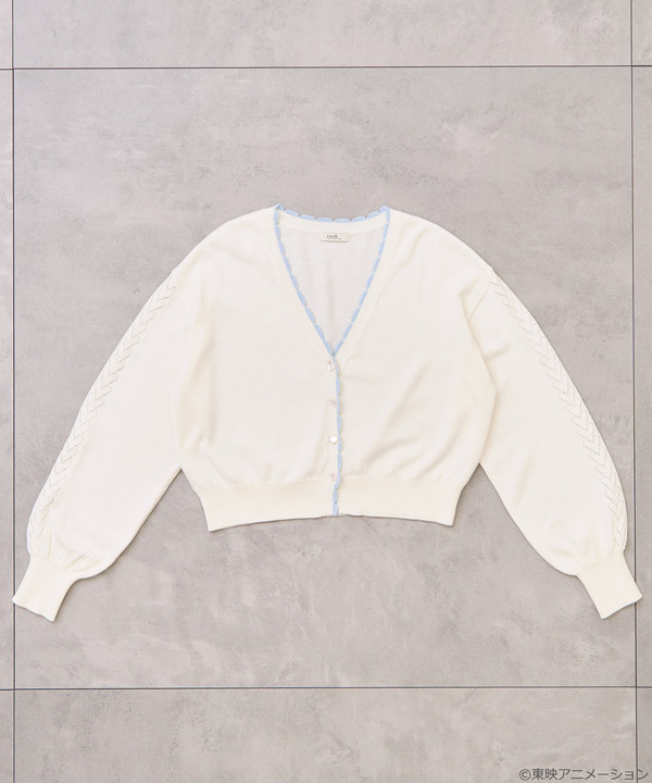 『ふたりはプリキュア』× earth music＆ecology Japan Label「ふたりはプリキュア ニットカーディガン」（C）東映アニメーション