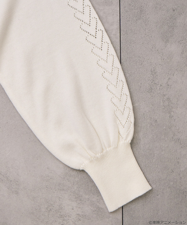 『ふたりはプリキュア』× earth music＆ecology Japan Label「ふたりはプリキュア ニットカーディガン」（C）東映アニメーション