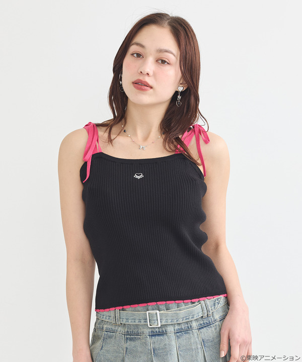 『ふたりはプリキュア』× earth music＆ecology Japan Label「ふたりはプリキュア ニットキャミソール」（C）東映アニメーション