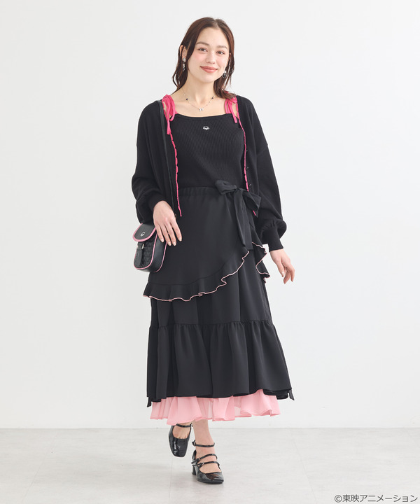 『ふたりはプリキュア』× earth music＆ecology Japan Label「ふたりはプリキュア ニットキャミソール」（C）東映アニメーション