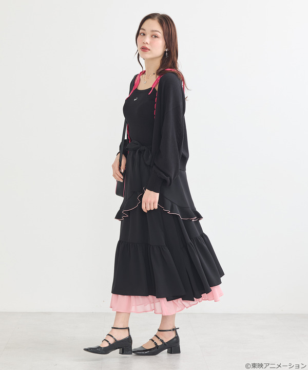 『ふたりはプリキュア』× earth music＆ecology Japan Label「ふたりはプリキュア ニットキャミソール」（C）東映アニメーション