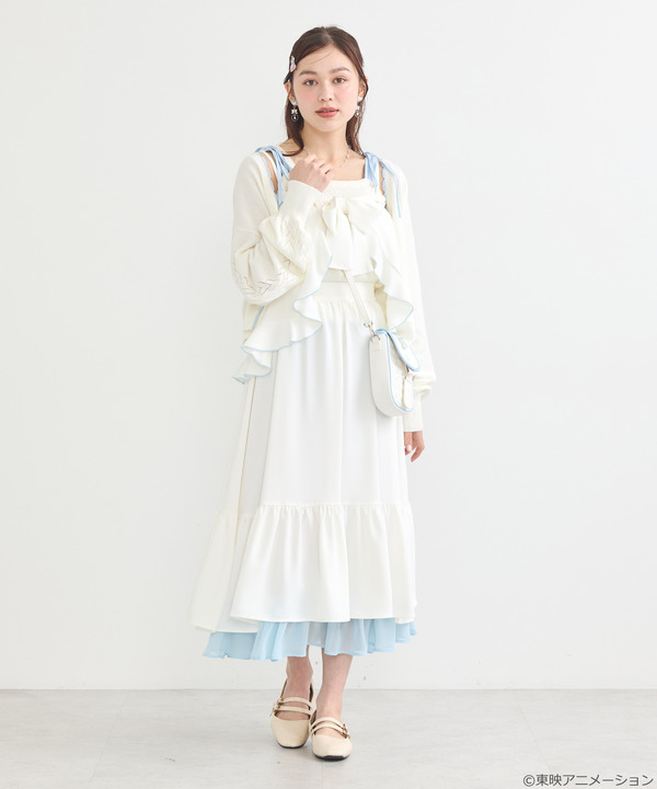 『ふたりはプリキュア』× earth music＆ecology Japan Label「ふたりはプリキュア ニットキャミソール」（C）東映アニメーション