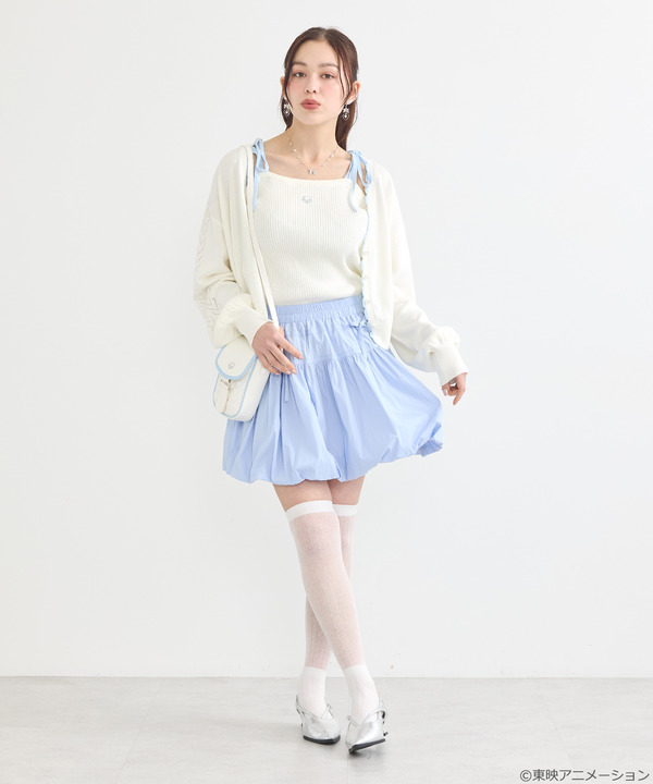 『ふたりはプリキュア』× earth music＆ecology Japan Label「ふたりはプリキュア ニットキャミソール」（C）東映アニメーション