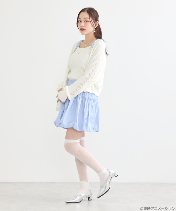 『ふたりはプリキュア』× earth music＆ecology Japan Label「ふたりはプリキュア ニットキャミソール」（C）東映アニメーション