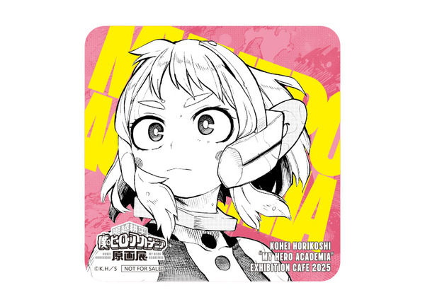 麗日お茶子紙コースター（C）堀越耕平／集英社