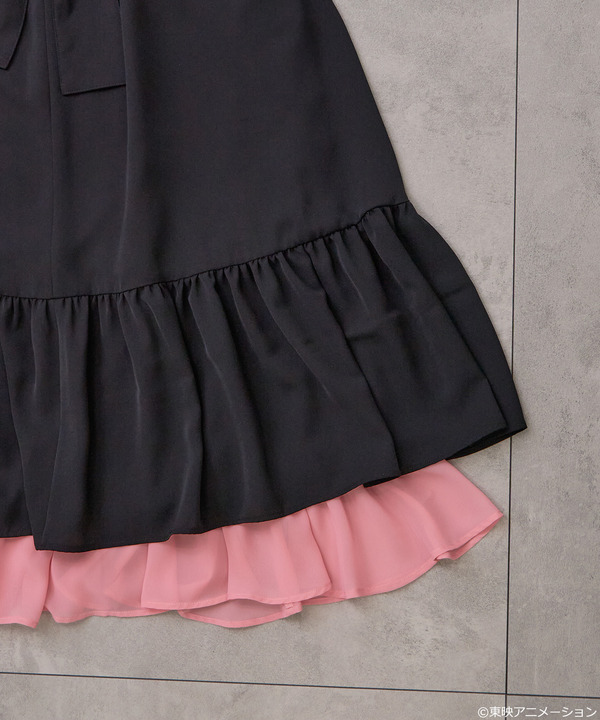 『ふたりはプリキュア』× earth music＆ecology Japan Label「ふたりはプリキュア レイヤードスカート」（C）東映アニメーション