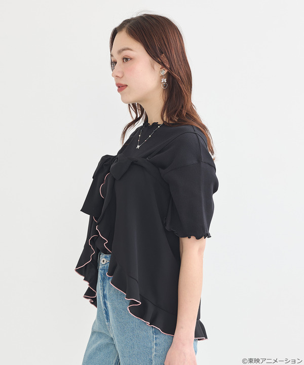 『ふたりはプリキュア』× earth music＆ecology Japan Label「ふたりはプリキュア 2WAYラップスカート」（C）東映アニメーション