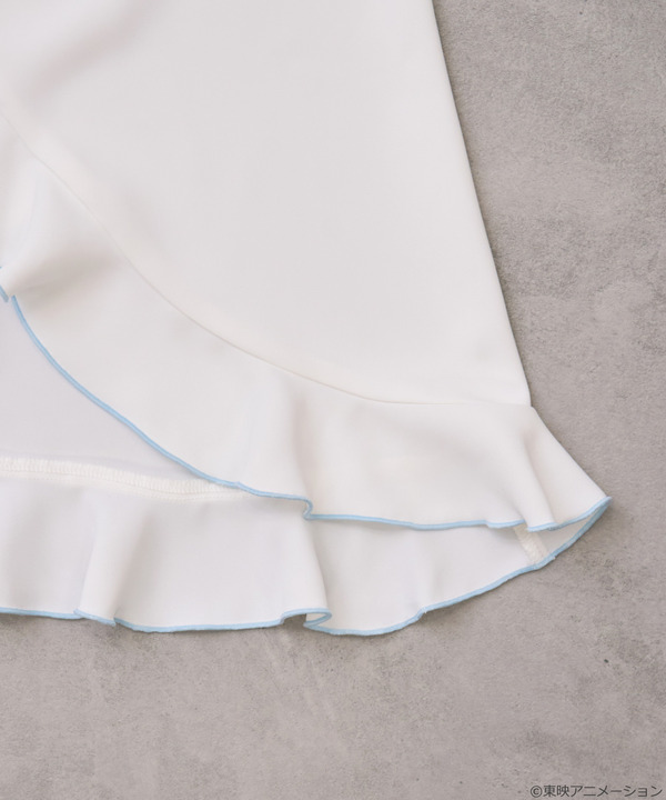 『ふたりはプリキュア』× earth music＆ecology Japan Label「ふたりはプリキュア 2WAYラップスカート」（C）東映アニメーション