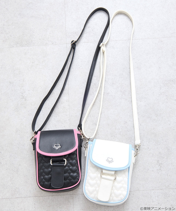 『ふたりはプリキュア』× earth music＆ecology Japan Label「ふたりはプリキュア ミニショルダーバッグ」（C）東映アニメーション