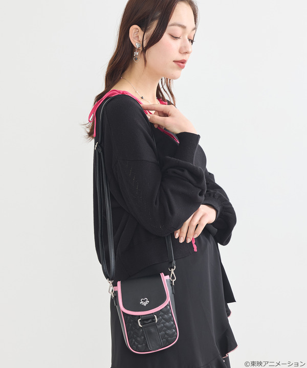 『ふたりはプリキュア』× earth music＆ecology Japan Label「ふたりはプリキュア ミニショルダーバッグ」（C）東映アニメーション