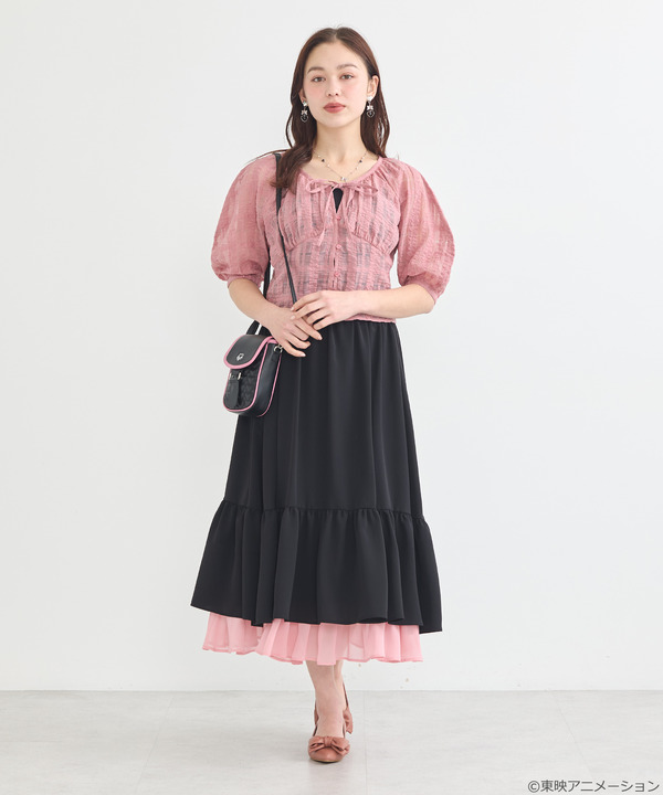 『ふたりはプリキュア』× earth music＆ecology Japan Label「ふたりはプリキュア ミニショルダーバッグ」（C）東映アニメーション