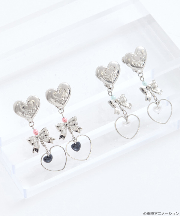 『ふたりはプリキュア』× earth music＆ecology Japan Label「ふたりはプリキュア イヤリング」（C）東映アニメーション