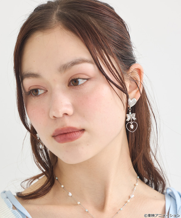 『ふたりはプリキュア』× earth music＆ecology Japan Label「ふたりはプリキュア イヤリング」（C）東映アニメーション