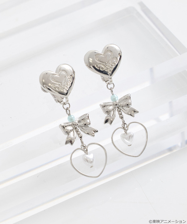 『ふたりはプリキュア』× earth music＆ecology Japan Label「ふたりはプリキュア イヤリング」（C）東映アニメーション
