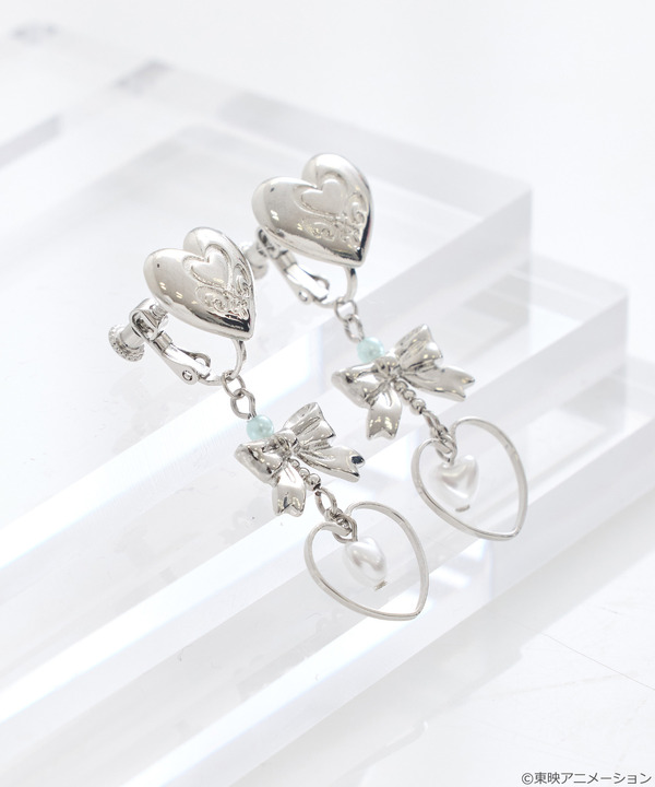『ふたりはプリキュア』× earth music＆ecology Japan Label「ふたりはプリキュア イヤリング」（C）東映アニメーション