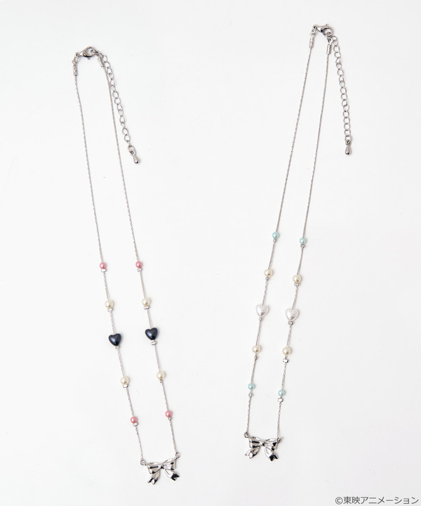 『ふたりはプリキュア』× earth music＆ecology Japan Label「ふたりはプリキュア ネックレス」（C）東映アニメーション