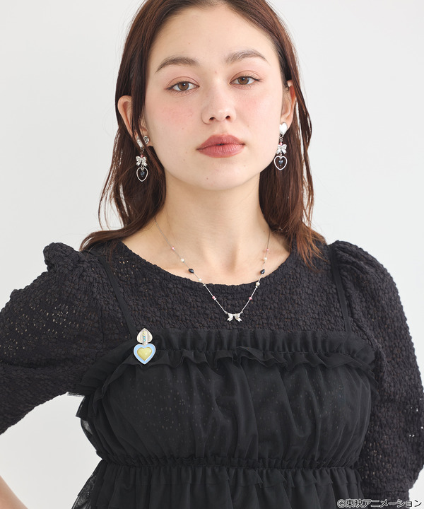 『ふたりはプリキュア』× earth music＆ecology Japan Label「ふたりはプリキュア ネックレス」（C）東映アニメーション