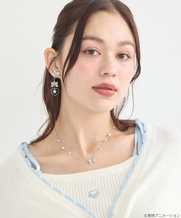 『ふたりはプリキュア』× earth music＆ecology Japan Label「ふたりはプリキュア ネックレス」（C）東映アニメーション