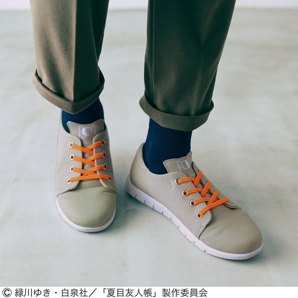 「夏目友人帳×猫部　ニャンコ先生の軽量スニーカー」6,483円（税込）（C）緑川ゆき・白泉社／「夏目友人帳」製作委員会