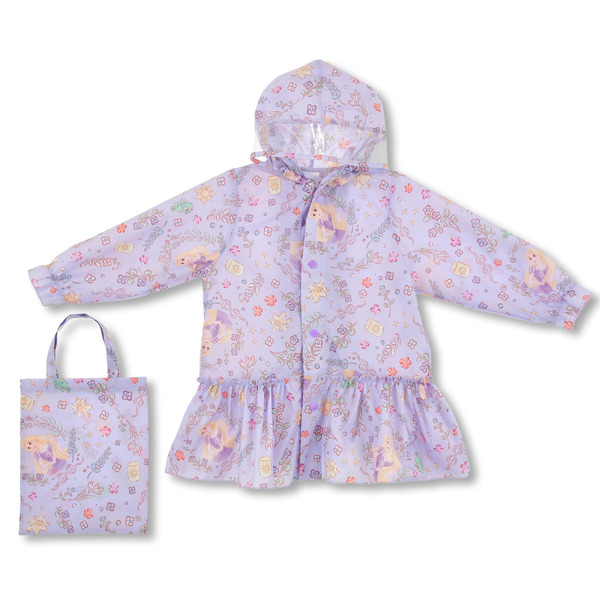 キッズ用レインコート＜ラプンツェル＆パスカル＞