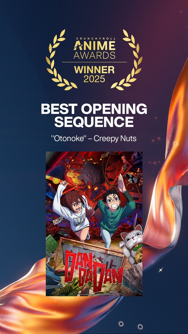 最優秀オープニング賞ダンダダン「オトノケ」Creepy Nuts