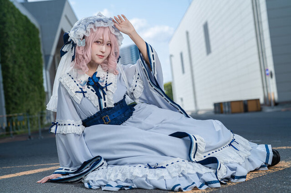 西行寺幽々子／猫田あしゅ（X：@Nekota_Ashu）