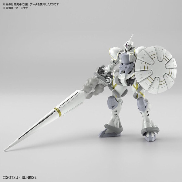 『機動戦士Gundam GQuuuuuuX』HG 1/144 エグザベ専用ギャン（ハクジ装備）（C）創通・サンライズ
