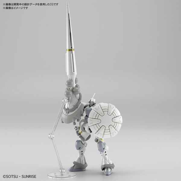 『機動戦士Gundam GQuuuuuuX』HG 1/144 エグザベ専用ギャン（ハクジ装備）（C）創通・サンライズ