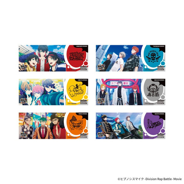 チケット風カード（ランダム・全6種）