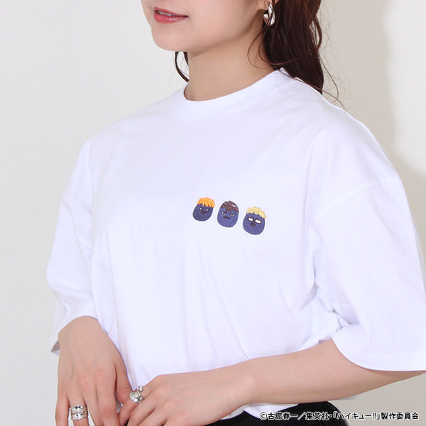 ハイキュー!!アニマル刺繍Tシャツ