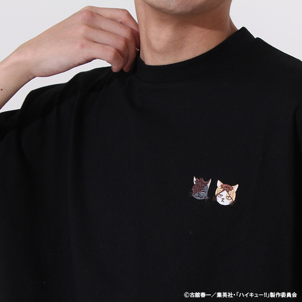 ハイキュー!!アニマル刺繍Tシャツ