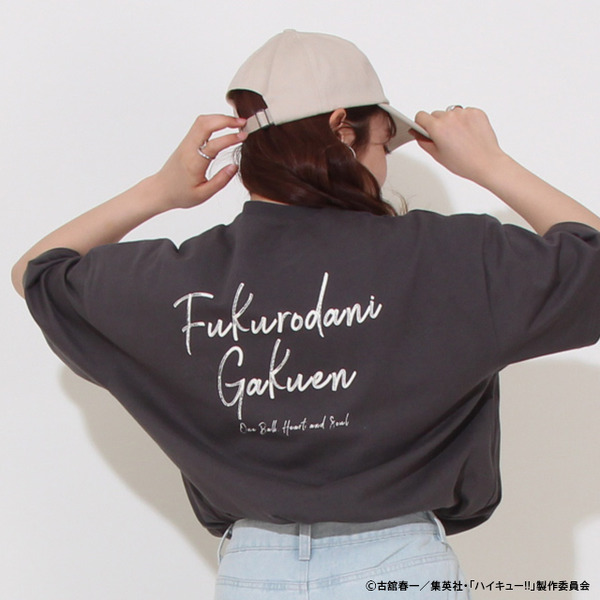 ハイキュー!!アニマル刺繍Tシャツ