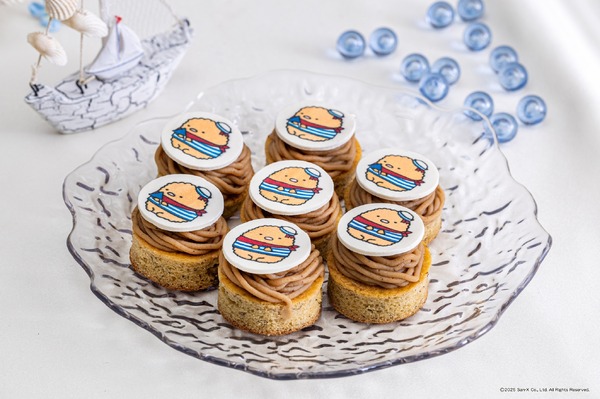 『すみっコぐらし』コラボビュッフェが九州初開催。メニューの「とんかつモンブラン」（C）2025 San-X Co., Ltd. All Rights Reserved.