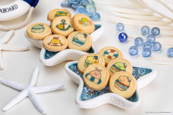 『すみっコぐらし』コラボビュッフェが九州初開催。メニューの「すみっコマリンクッキー」（C）2025 San-X Co., Ltd. All Rights Reserved.