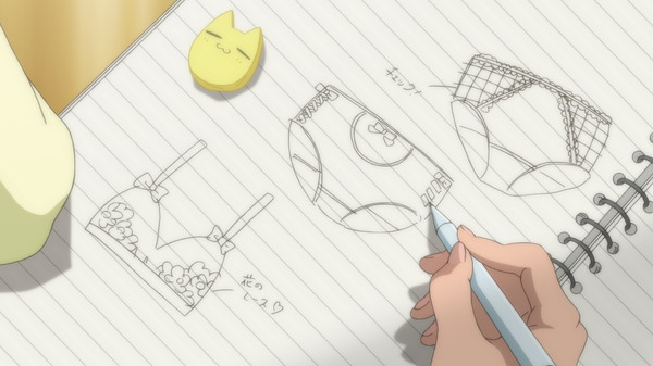 『ちゅーぶら!!』第1話「おとなパンツ! の女の子」場面写