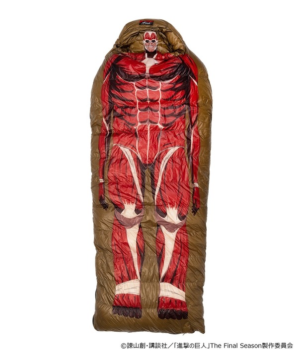 進撃の巨人 × NANGA SQUARE FOOT 600