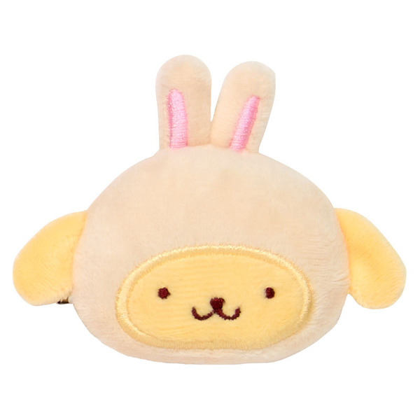 ちいかわ×サンリオキャラクターズ「シークレットヘアクリップ（ポムポムプリン）」（C）nagano / chiikawa committee（C）025 SANRIO CO.,LTD.