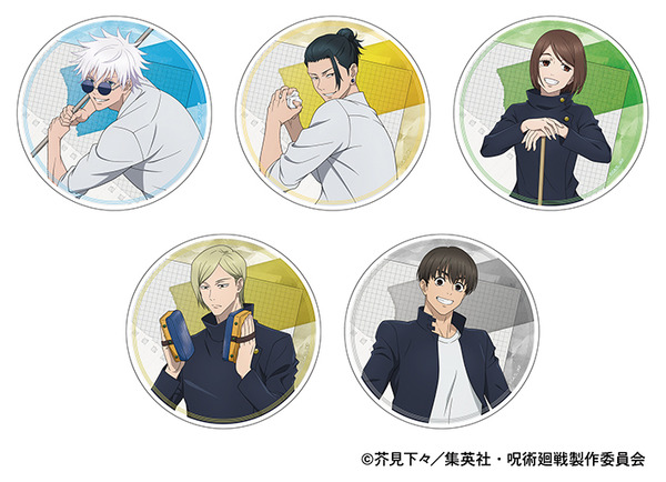 アニメイト『呪術廻戦』「懐玉・玉折」総集編劇場公開記念フェア Gratteの有償特典アクリルコースター（C）芥見下々／集英社・呪術廻戦製作委員会