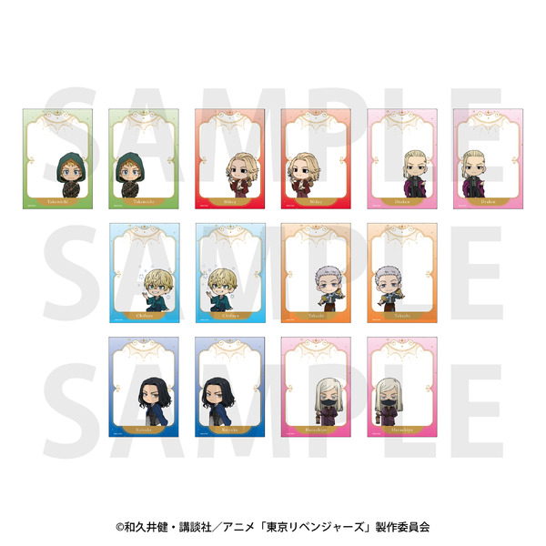 トレーディングクリアカード-ミニキャラ-(全14種)