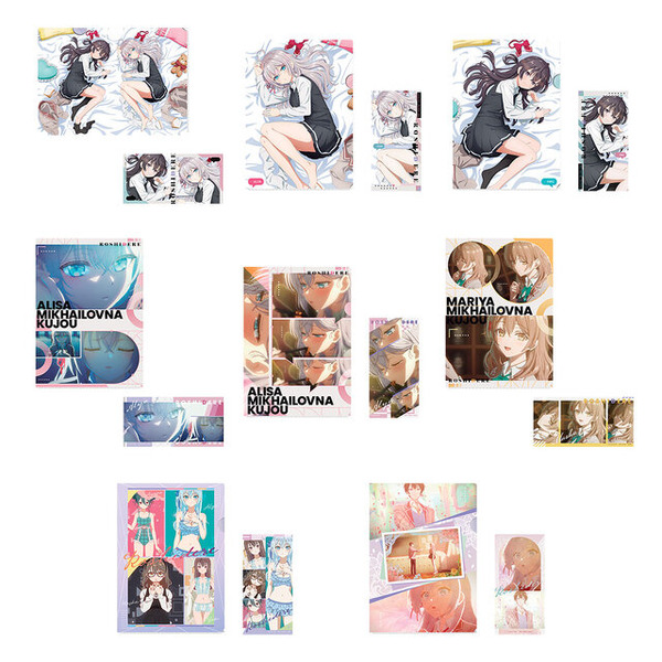 ラストワン賞のアーリャフィギュアは“靴下（縫製物）”が付属！「ロシデレ」一番くじ全ラインナップ公開ーボイス付き添い寝ビジュアルクロスも注目