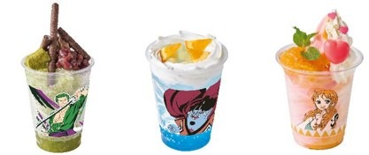 「ゾロ」、「ナミ」、「ジンベエ」をイメージした暑い夏にピッタリの冷たいドリンク&フラッペ