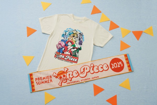 (上) Tシャツ　(下)マフラータオル