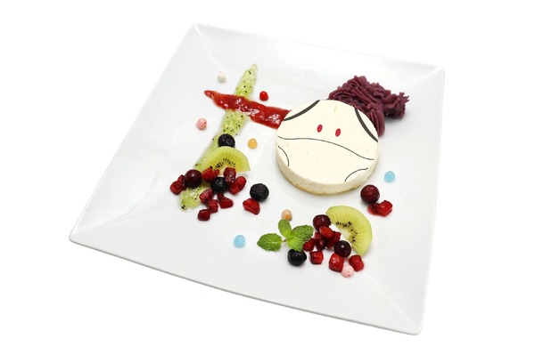 ハロのポンポンデザートプレート