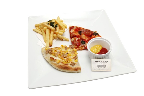 マチュとニャアンのピザパーティプレート