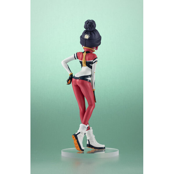 「ガンダム ジークアクス」より「マチュ パイロットスーツVer.」が新フィギュアブランドに登場！表情は“ジト目”に加えて、“笑顔”を楽しめる